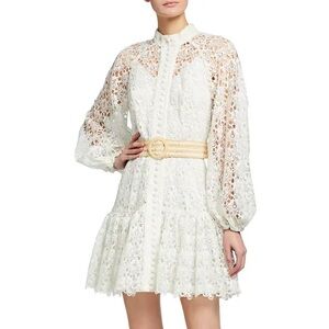 NWT Zimmermann Empire Fit Flared Mini Dress US8 *missing slip*